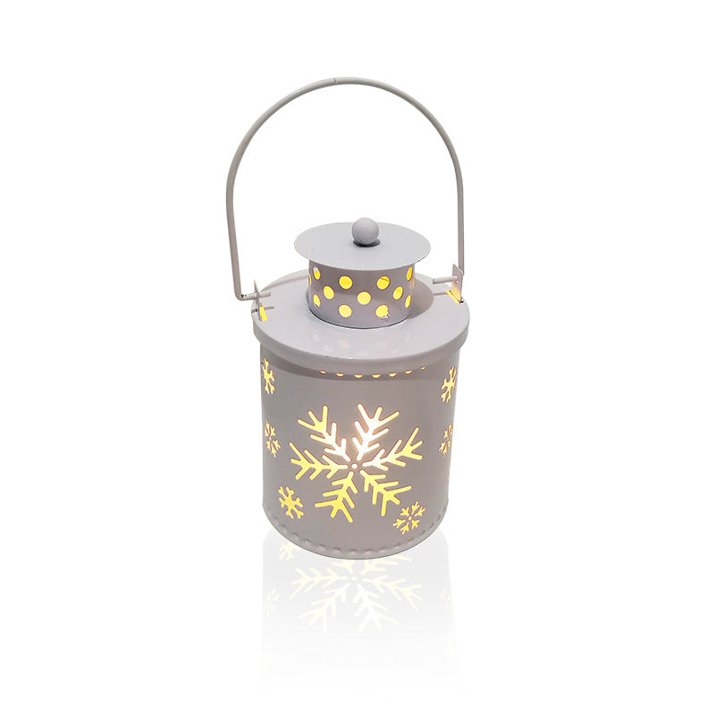 ✨ Nordic LED Christmas Candle Lantern – Creative Holiday Decoration ️