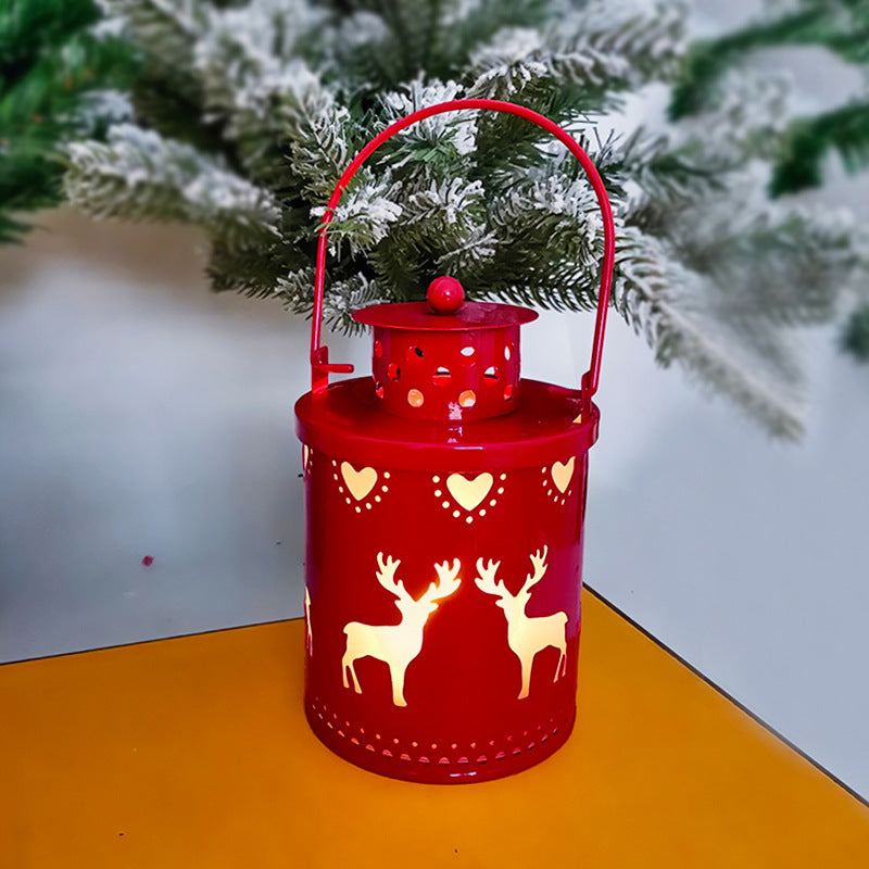 ✨ Nordic LED Christmas Candle Lantern – Creative Holiday Decoration ️